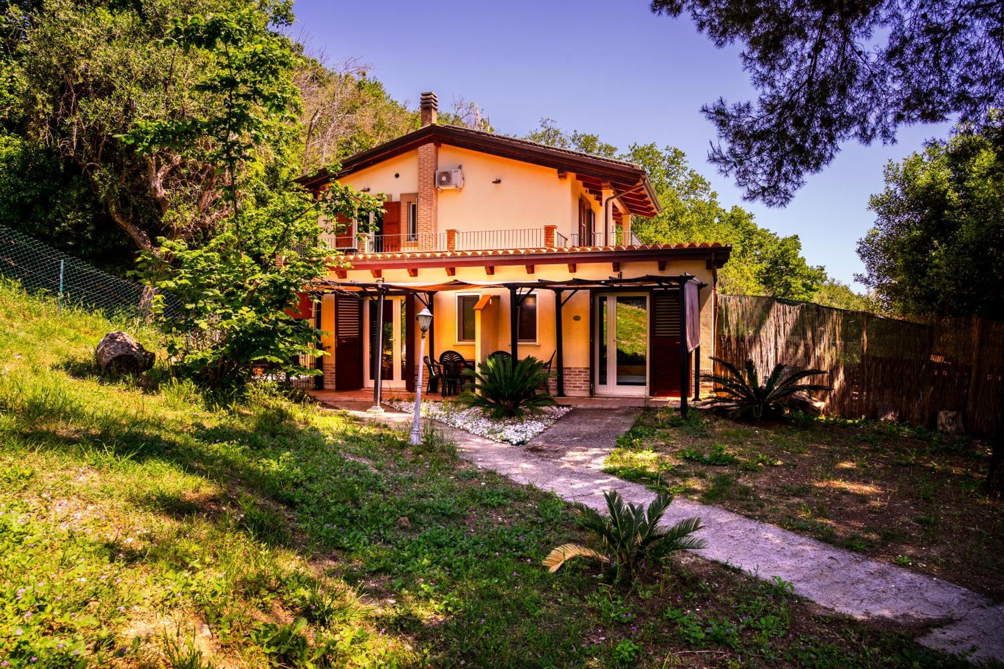 Casa Jo - Country Home With Sea View And 3 Private Ensuite Rooms Lapedona Esterno foto
